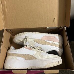 Puma Cali Dream Sneakers in Ivory